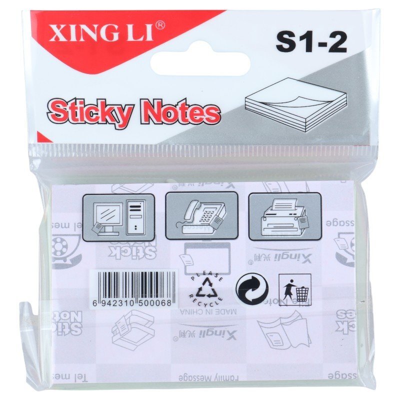 کاغذ یادداشت چسب دار Xing Li S1-2 7.6*5.1cm بسته 100 برگی