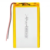 باتری لیتیومی 5000mAh 100*60*6mm 606010