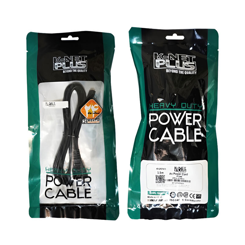 کابل برق دوپین Knet Plus KP-A89 2Pin 1.5m