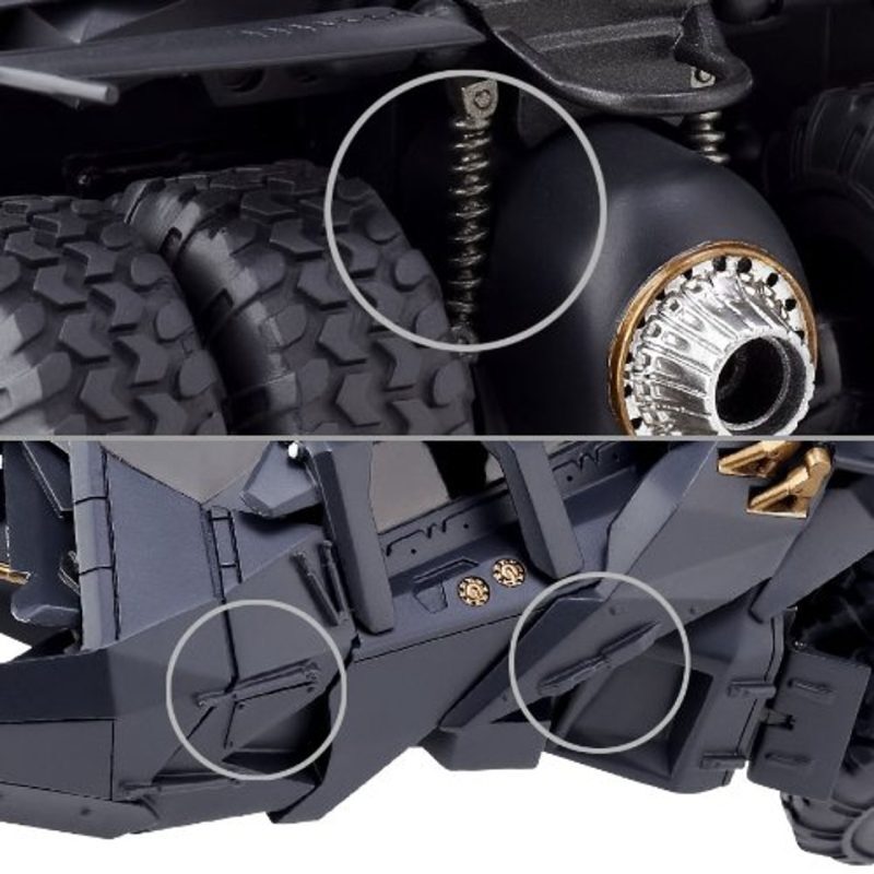 اکشن فیگور Kaiyodo طرح ماشین Batmobile Tumbler کد NR-187-40497