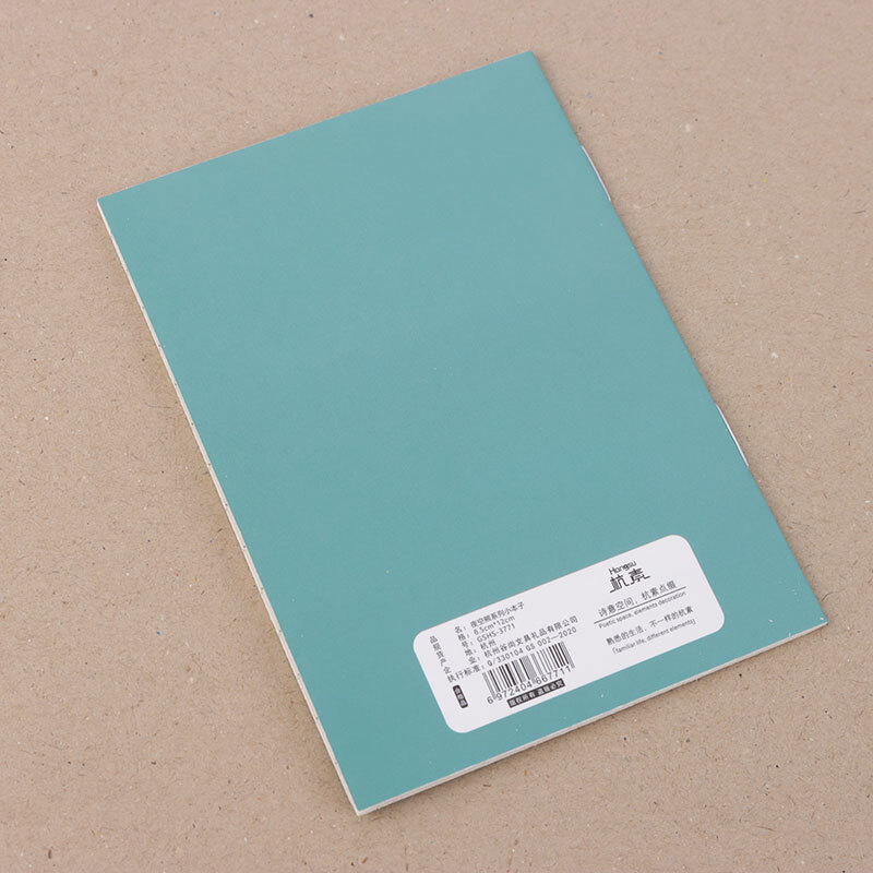 دفترچه یادداشت 16 برگ GSHS-3771 طرح فانتزی بغل بازشو بسته 50 عددی