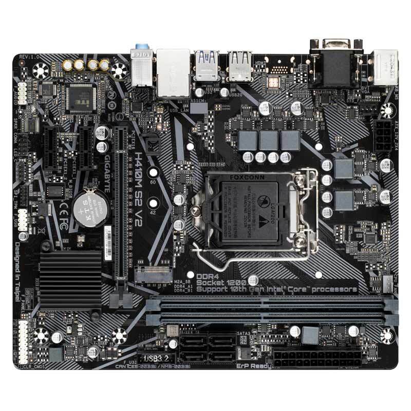 مادربرد گیگابایت H410M S2 V2 rev. 1.0 DDR4