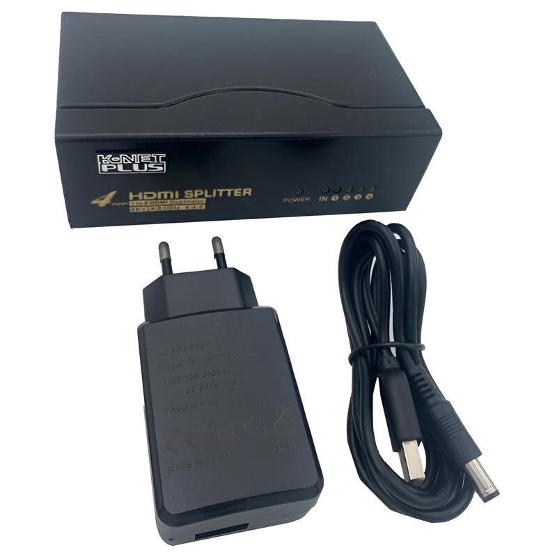 اسپلیتر 4 پورت HDMI کی نت پلاس KP-S644