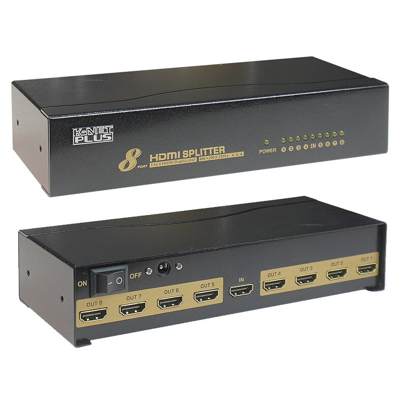 اسپلیتر 8 پورت HDMI کی نت پلاس KP-S648