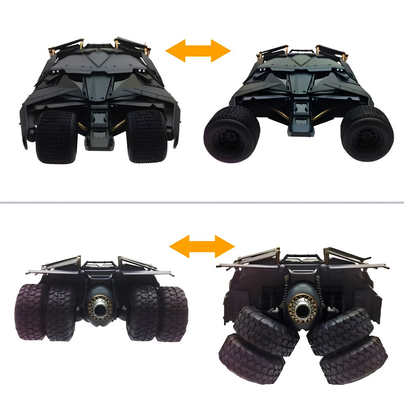 اکشن فیگور Kaiyodo طرح ماشین Batmobile Tumbler کد NR-187-40497