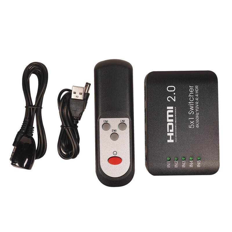 سوییچ 3 پورت HDMI کی نت پلاس KP-S723 + ریموت کنترل