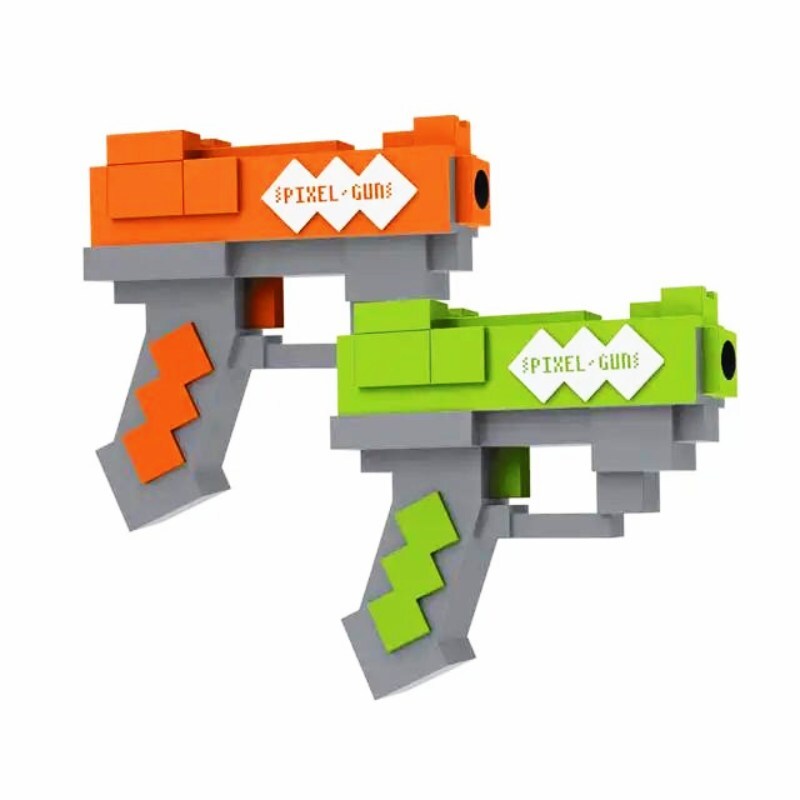 تفنگ کلت ماینکرفت اسباب بازی پیکسل گان کد 828-2