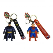 جاکلیدی سیلیکونی طرح Super Heroes بسته 6 عددی