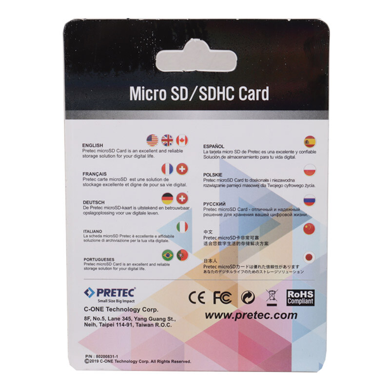 رم میکرو 128 گیگ پرتک Pretec 667X U3 A1 100MB/s