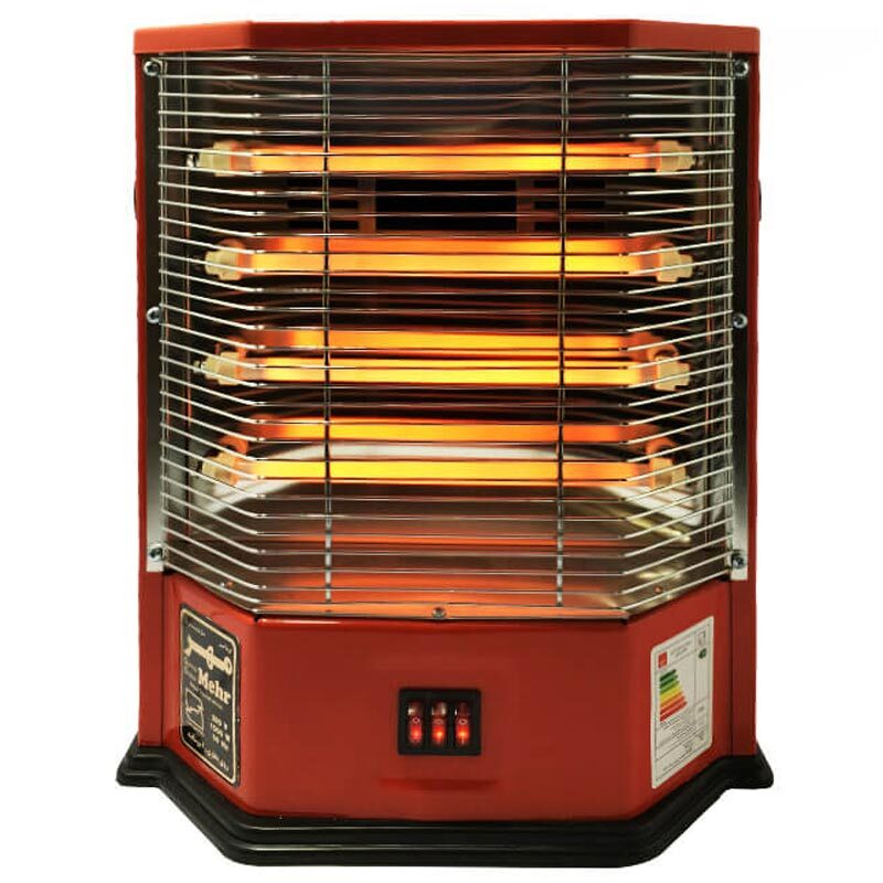 بخاری برقی گرما گستر مهر Toyoset 1500W