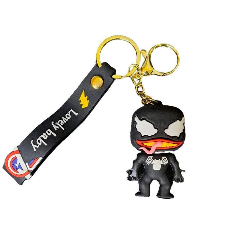 جاکلیدی سیلیکونی طرح Avengers بسته 6 عددی