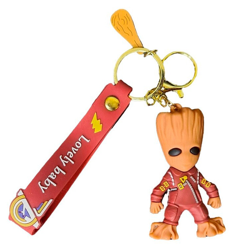 جاکلیدی سیلیکونی طرح Avengers بسته 6 عددی