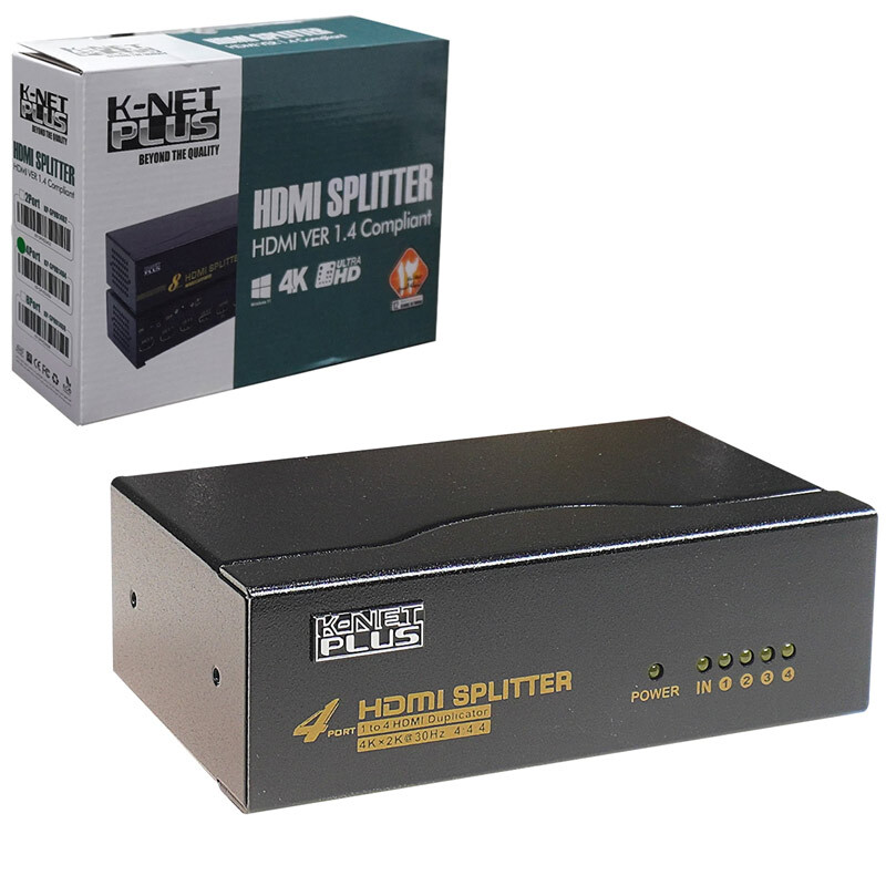 اسپلیتر 4 پورت HDMI کی نت پلاس KP-S644