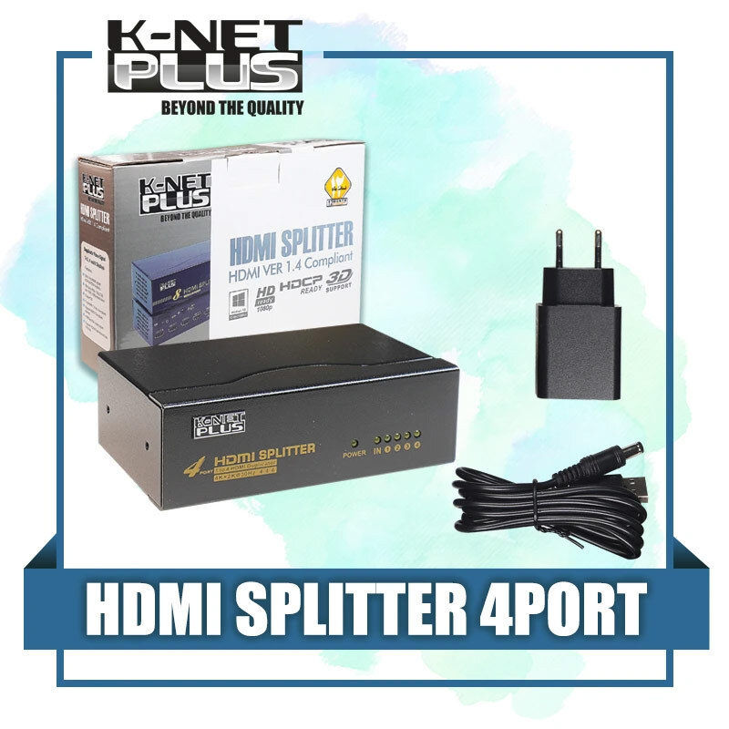 اسپلیتر 4 پورت HDMI کی نت پلاس KP-S644