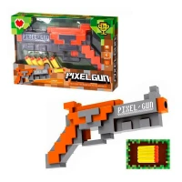 تفنگ ماینکرفت اسباب بازی پیکسل گان کد 828-1