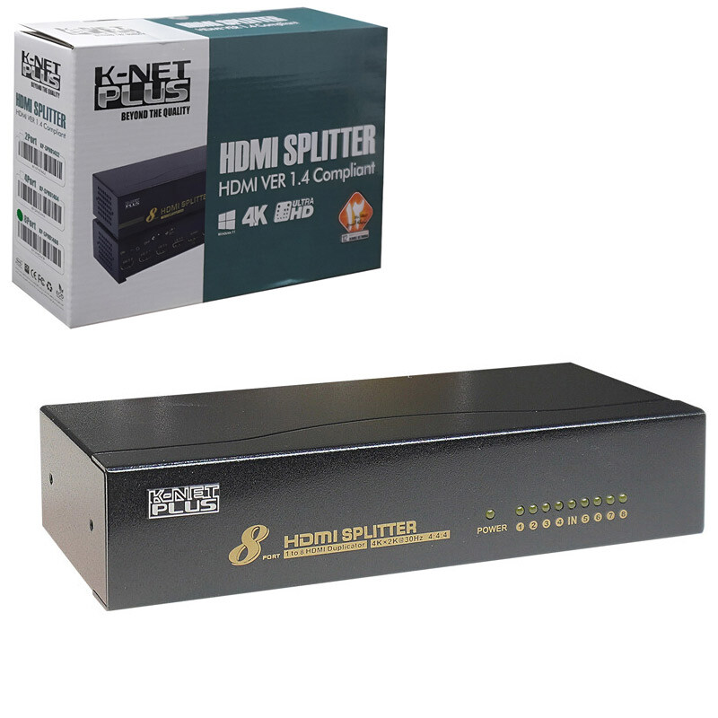 اسپلیتر 8 پورت HDMI کی نت پلاس KP-S648
