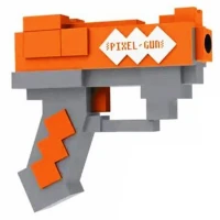 تفنگ کلت ماینکرفت اسباب بازی پیکسل گان کد 828-2