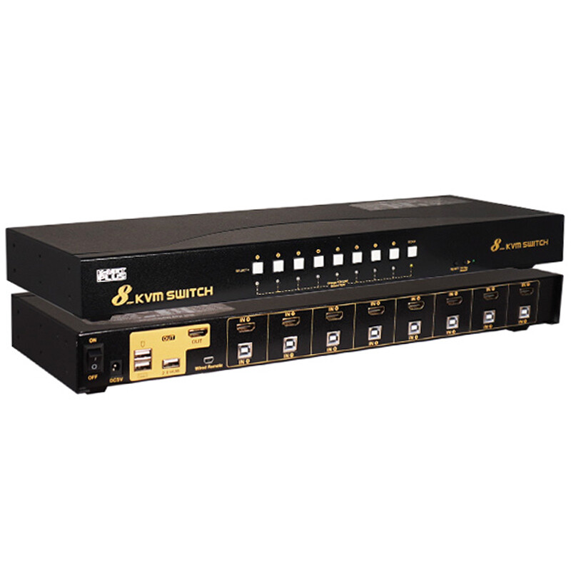 سوییچ 8 پورت KVM کی نت پلاس KP-H628