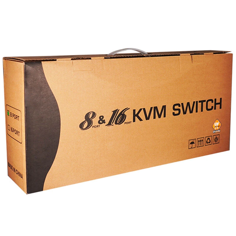 سوییچ KVM اتوماتیک هشت پورت کی نت پلاس KP-H628