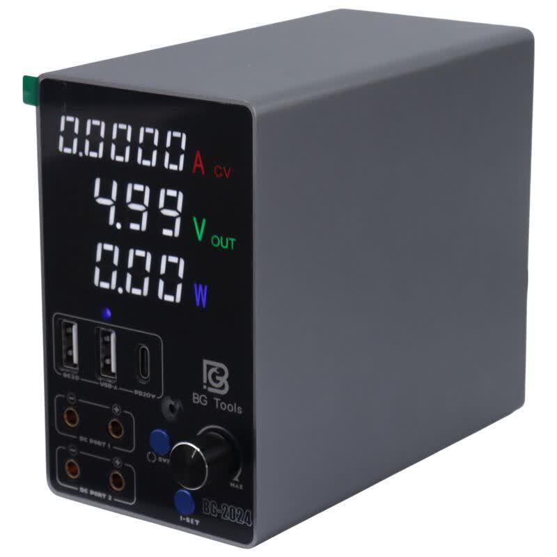 منبع تغذیه دیجیتال BG Tools BG-2024 24V 5A