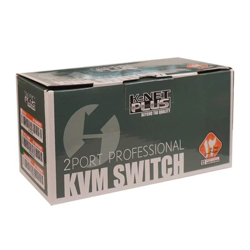 سوییچ KVM اتوماتیک دو پورت کی نت پلاس KP-D622
