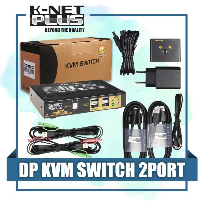 سوییچ 2 پورت KVM کی نت پلاس KP-D622