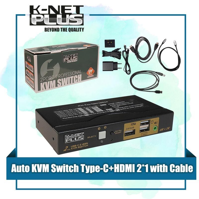 سوییچ 2 پورت KVM کی نت پلاس KP-CH622