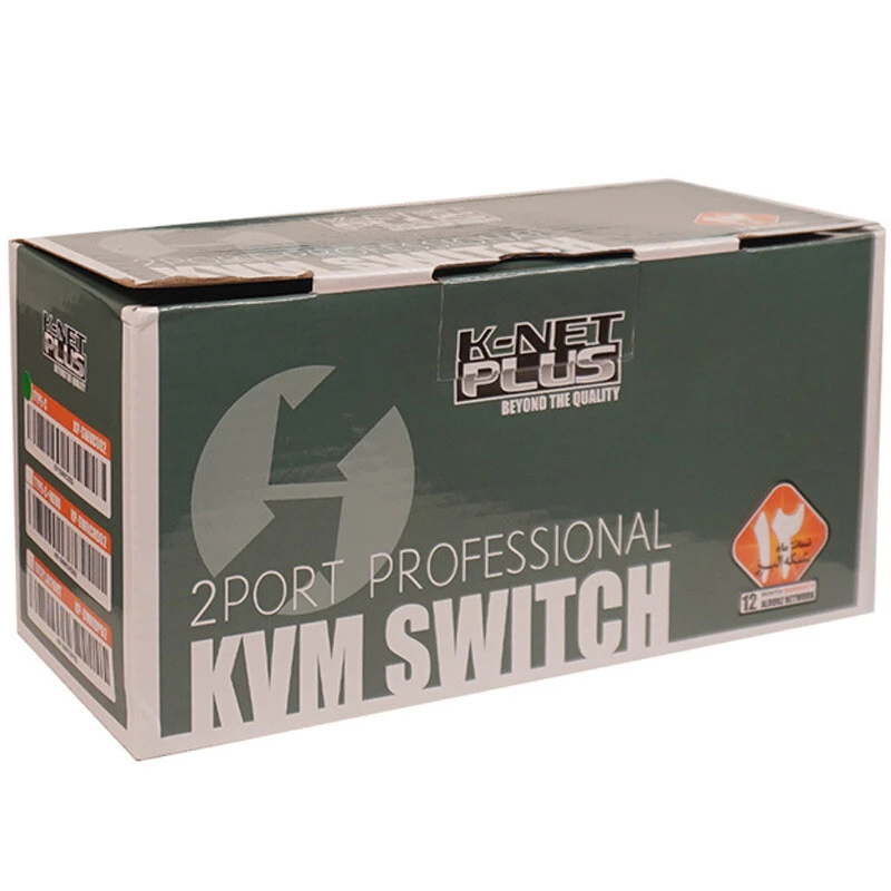 سوییچ KVM اتوماتیک دو پورت کی نت پلاس KP-C622