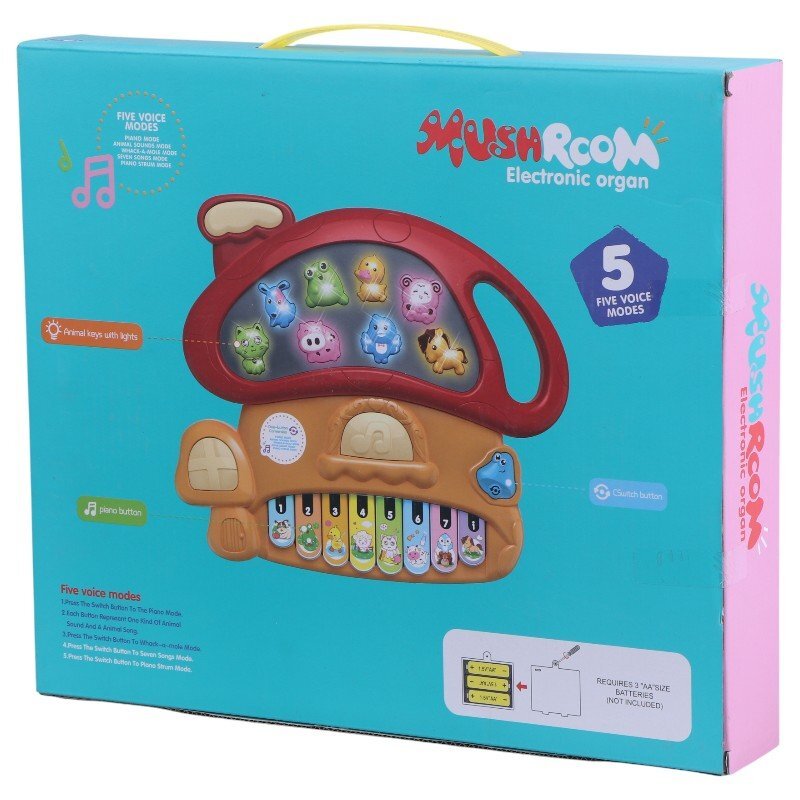 اسباب بازی ارگ 8818B کد 101029 طرح قارچ