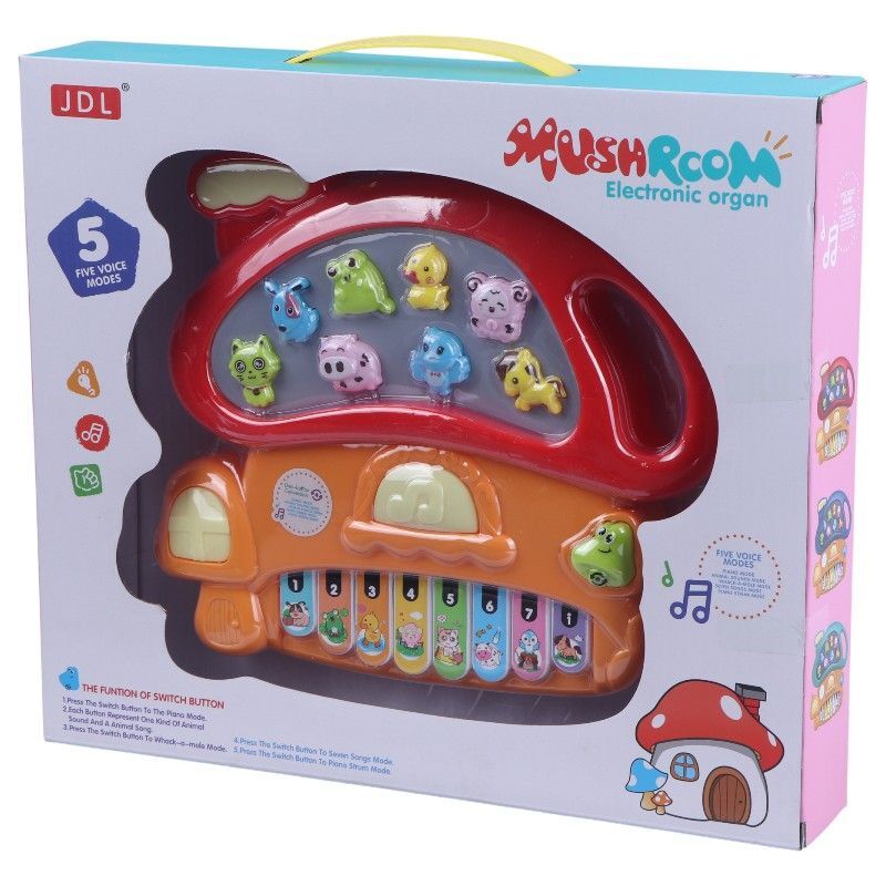 اسباب بازی ارگ 8818B کد 101029 طرح قارچ