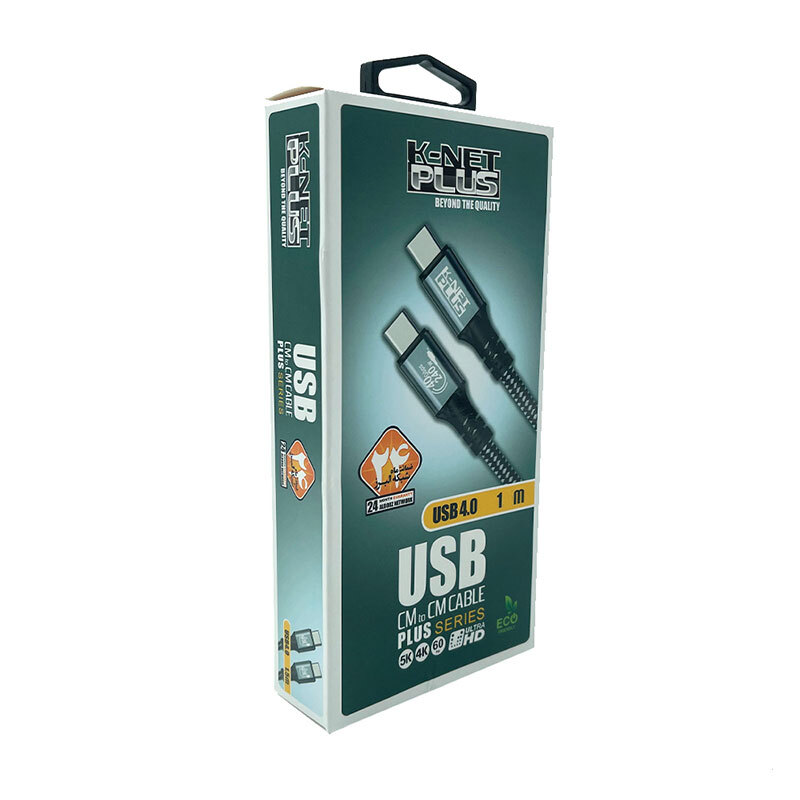 کابل دو سر تایپ سی فست شارژ کی نت پلاس KP-B11 طول 1 متر