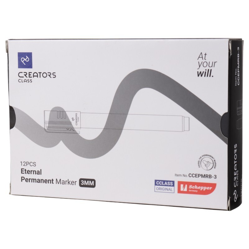 ماژیک معمولی کریتورز کلاس نوک گرد CCEPMR بسته 12 عددی