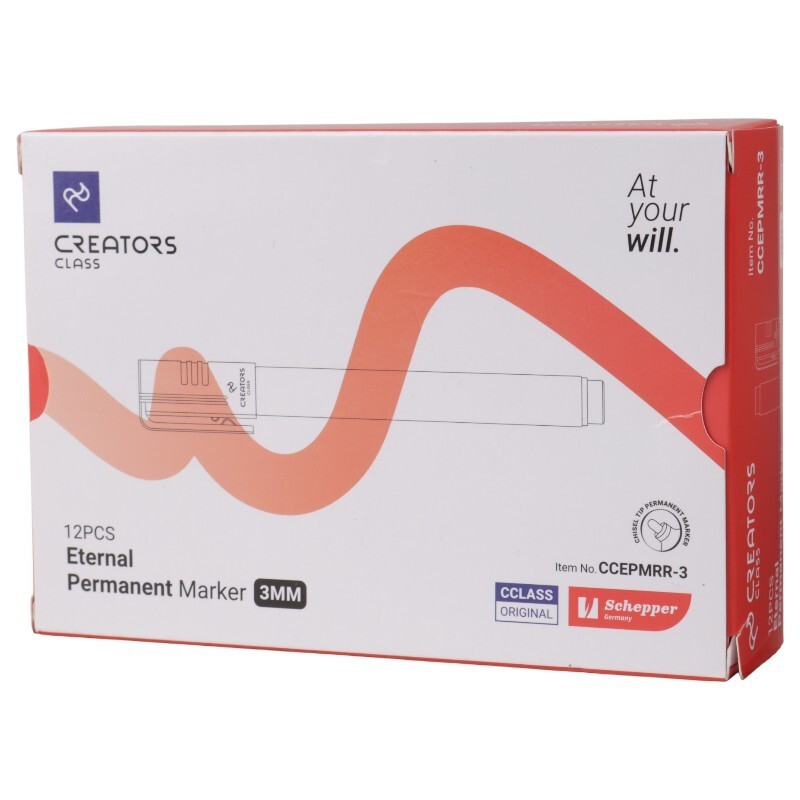 ماژیک معمولی کریتورز کلاس نوک گرد CCEPMR بسته 12 عددی