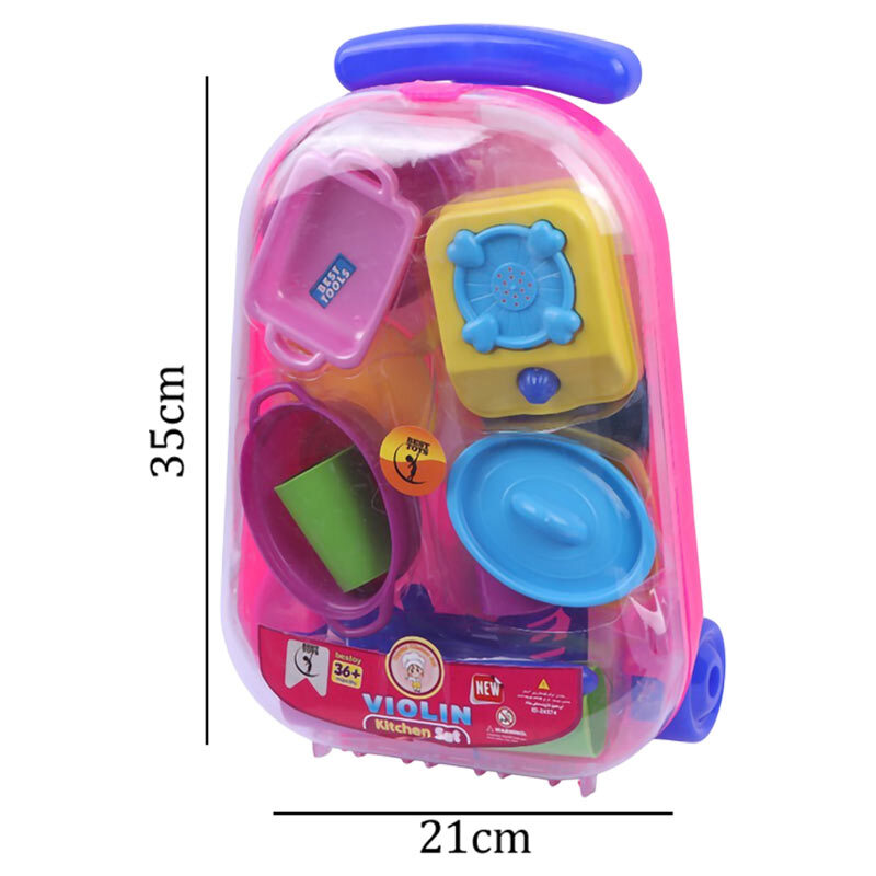 ست اسباب بازی آشپزی چمدانی بست تویز Violin کد 201312