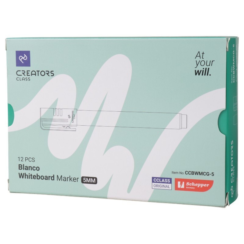 ماژیک وایت برد کریتورز کلاس نوک تخت CCBWMC بسته 12 عددی