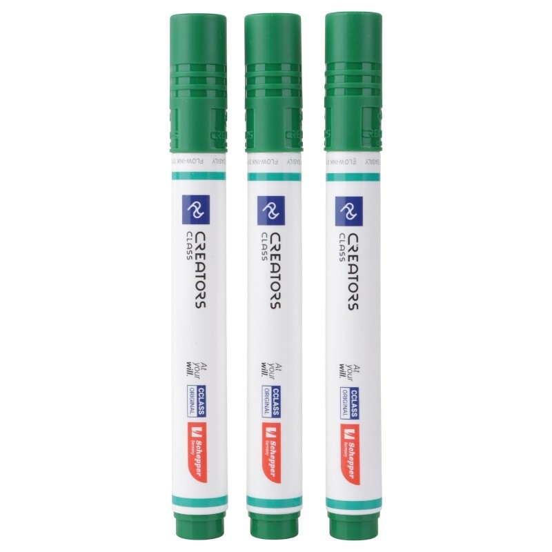 ماژیک وایت برد کریتورز کلاس نوک تخت CCBWMC بسته 12 عددی