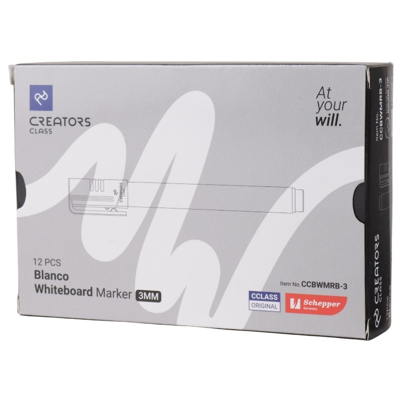 ماژیک وایت برد کریتورز کلاس نوک گرد CCBWMR بسته 12 عددی