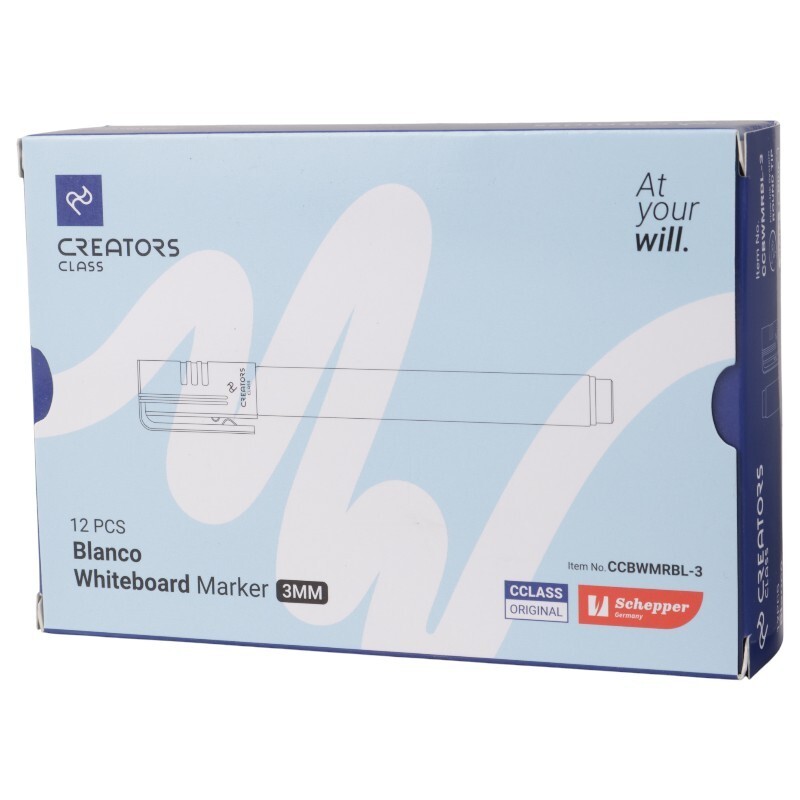 ماژیک وایت برد کریتورز کلاس نوک گرد CCBWMR بسته 12 عددی