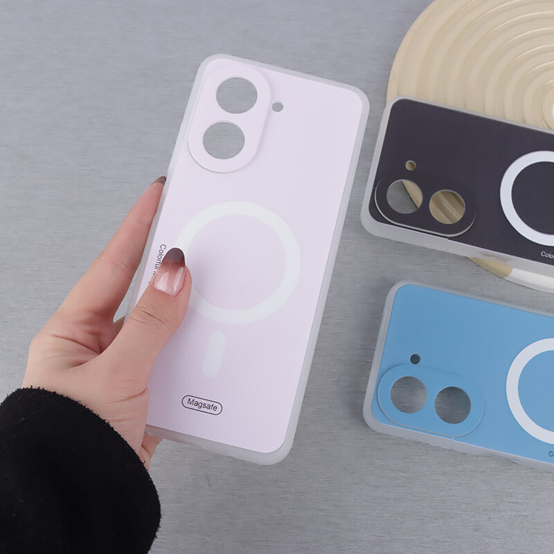 قاب ژله ای Colorful Magic طرح مگ سیف محافظ لنزدار