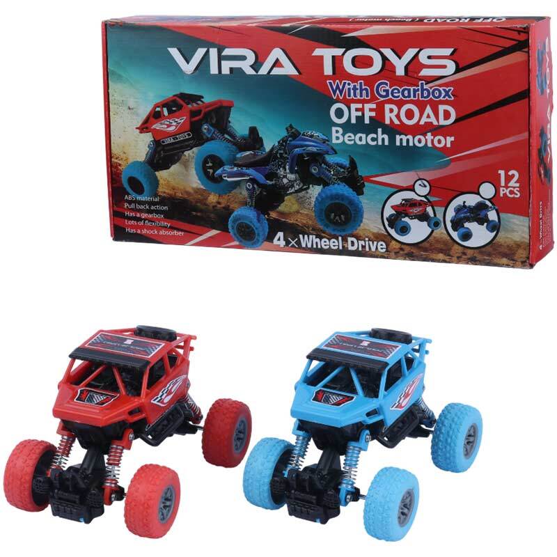 ماشین اسباب بازی آفرود قدرتی ویرا تویز کد 201057