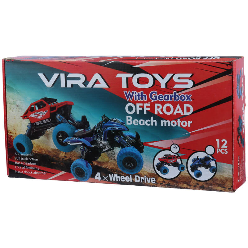 ماشین اسباب بازی آفرود قدرتی ویرا تویز کد 201057