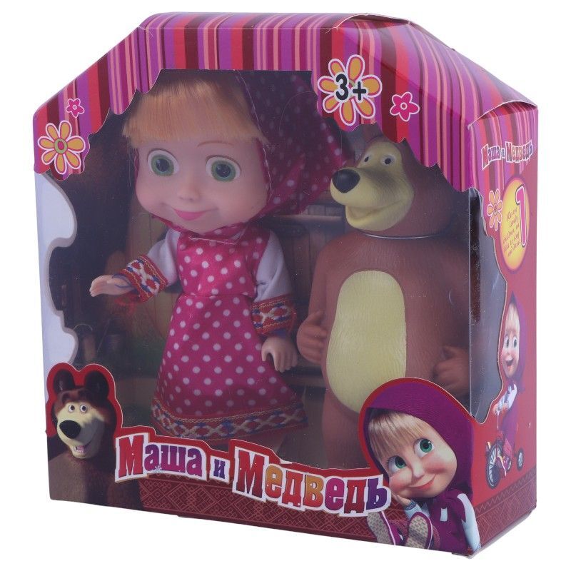 عروسک ماشا و میشا 3001 کد 101282