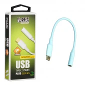 تبدیل Type-C به جک 3.5 میلی متری کی نت پلاس KP-B20