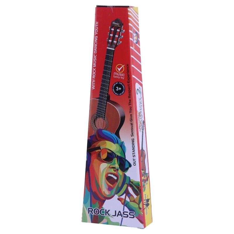 گیتار پلاستیکی اسباب بازی ارمغان تویز کد 601607 سایز 45 سانتی متر