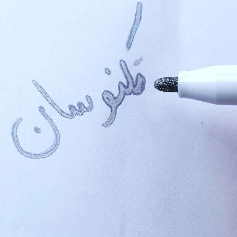 ماژیک لیزری نوک گرد Haoyue F0667-8 بسته 8 عددی