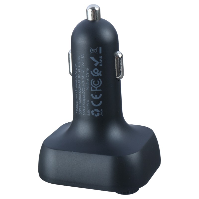 شارژر فندکی و اف ام پلیر بلوتوثی 36 وات ارلدام ET-M112