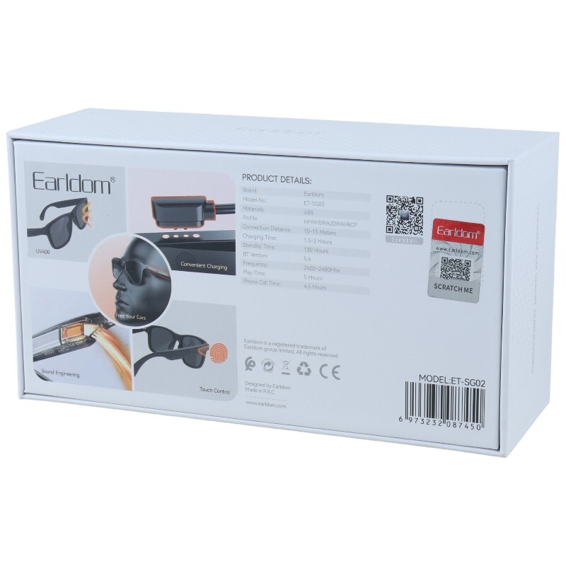 هدفون و عینک بلوتوثی ارلدام ET-SG02