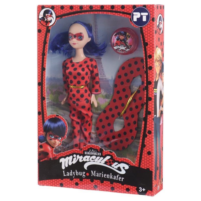 عروسک باربی طرح دختر کفشدوزکی با یویو و چشم بند 2008 کد 201814