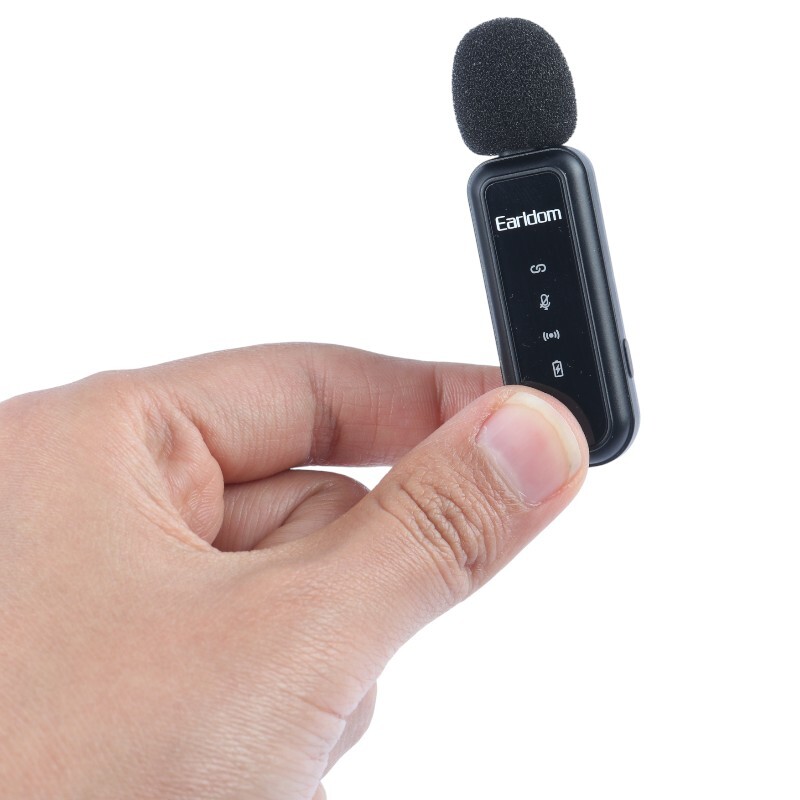 میکروفون یقه ای بی سیم Earldom ET-MC17 Type-C / Lightning