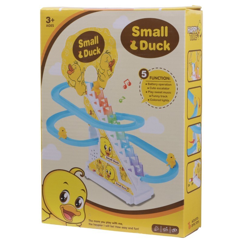 اسباب بازی سرسره و پله برقی موزیکال اردک 668 کد 101609